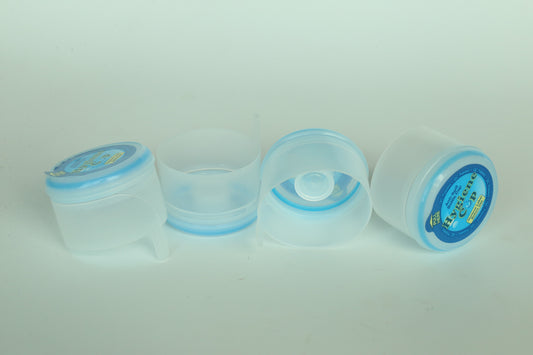 Dual-Color Two-Piece Cap with Tear-Off Edge | Gallon Seal Cap