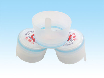 Dual-Color Disposable Cap without Tear-Off Edge | Gallon Seal Cap