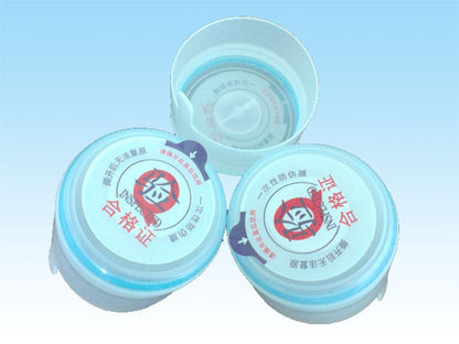 Dual-Color Disposable Cap without Tear-Off Edge | Gallon Seal Cap