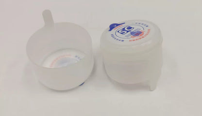 Dual-Color Disposable Cap with Tear-Off Edge | Gallon Seal Cap