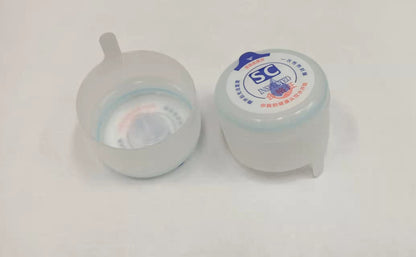 Dual-Color Disposable Cap with Tear-Off Edge | Gallon Seal Cap