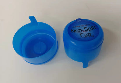 Dual-Color Disposable Cap with Tear-Off Edge | Gallon Seal Cap