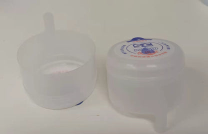 Dual-Color Disposable Cap with Tear-Off Edge | Gallon Seal Cap