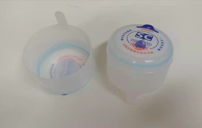 Dual-Color Disposable Cap with Tear-Off Edge | Gallon Seal Cap