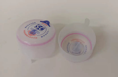 Dual-Color Disposable Cap with Tear-Off Edge | Gallon Seal Cap